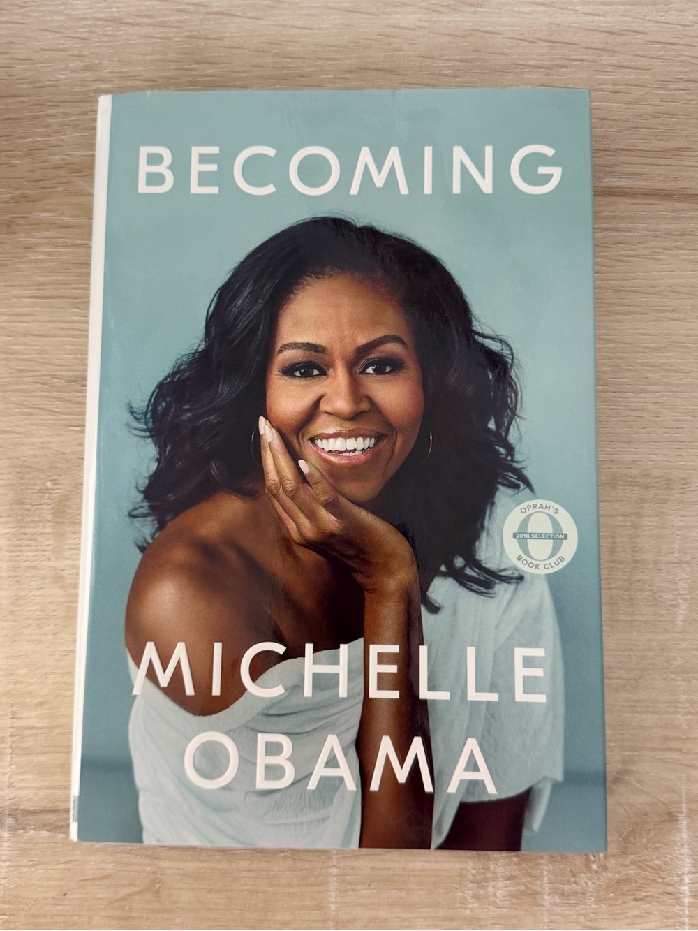 Becoming by Michelle Obama - Teal Cover/HARD COVER